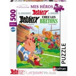 Puzzle Astérix chez les Bretons 500 pièces - Nathan