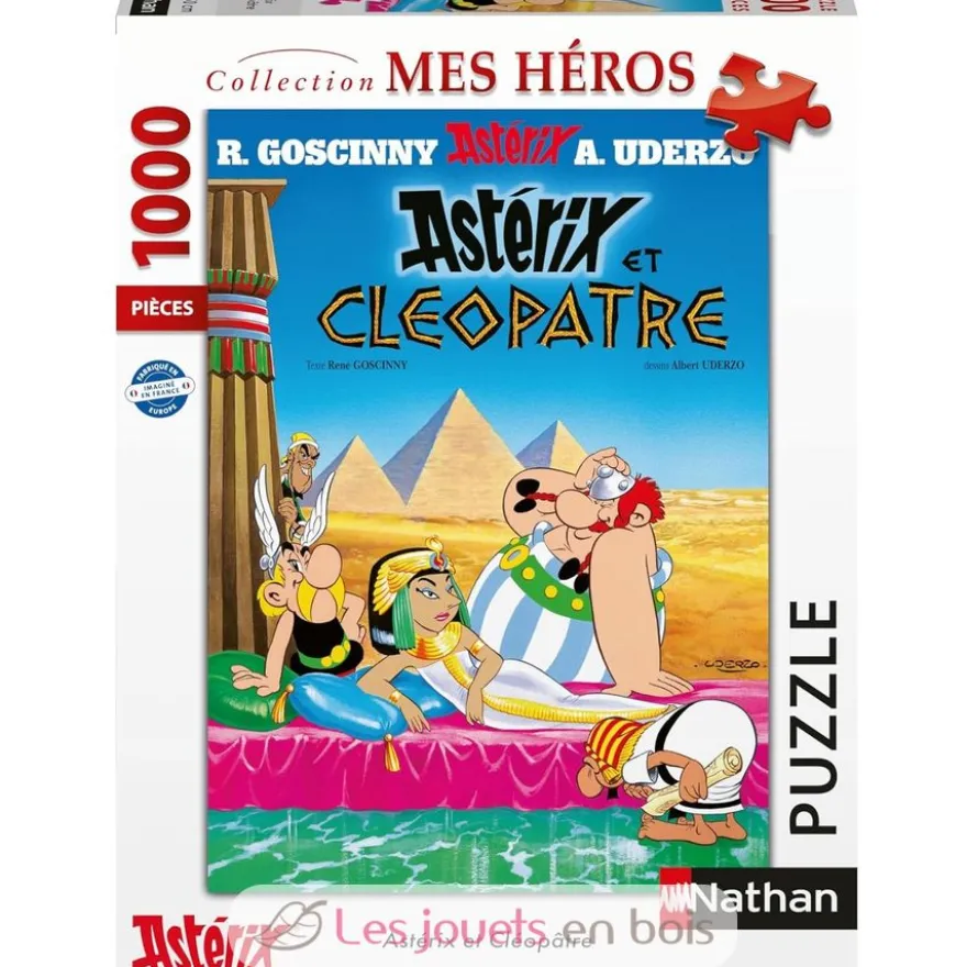Puzzle Astérix et Cléopâtre 1000 pièces - Nathan