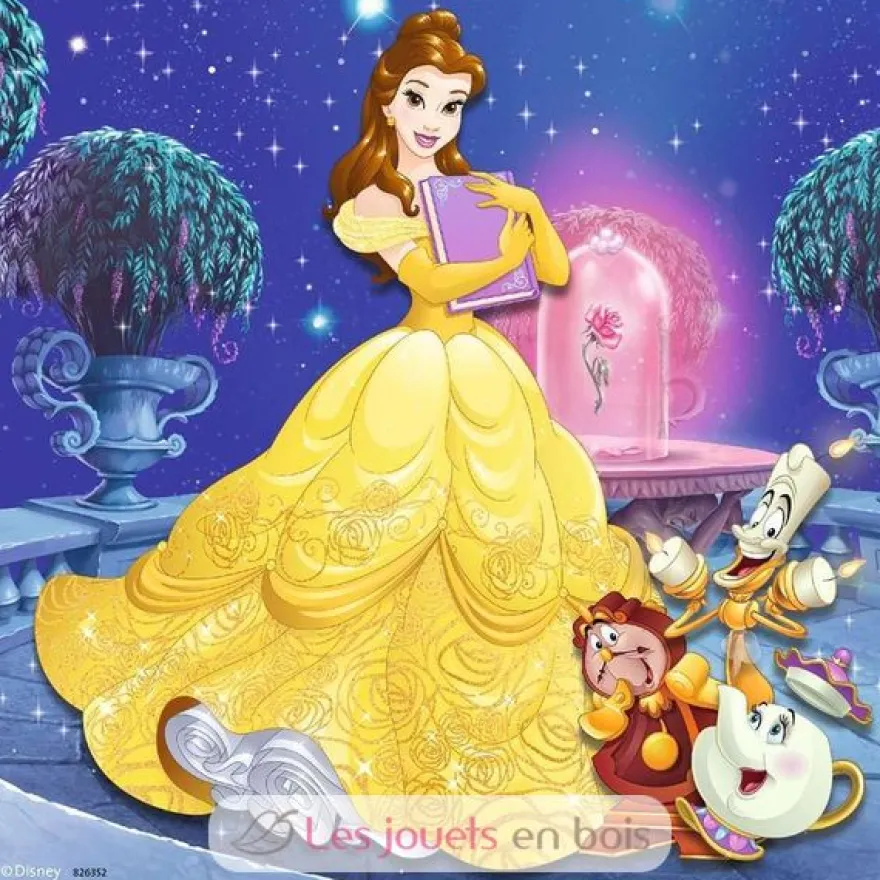 Puzzle Aventure des princesses Disney 3x49 pcs - Ravensburger