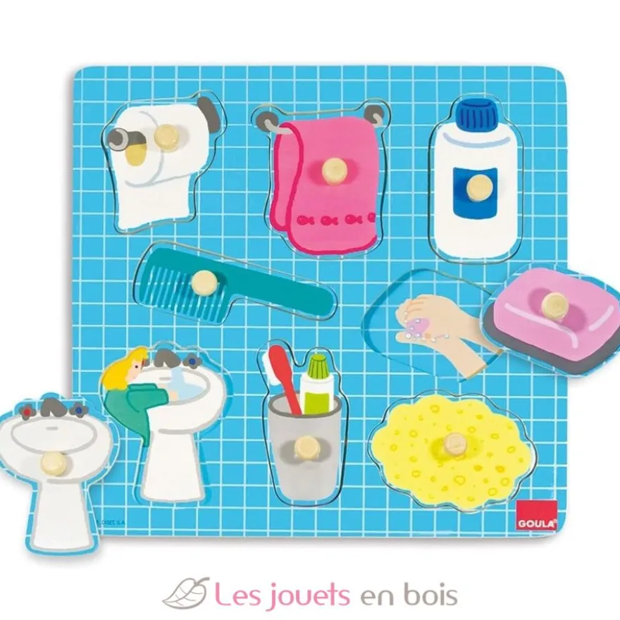 Puzzle bain de l'enfant - Goula