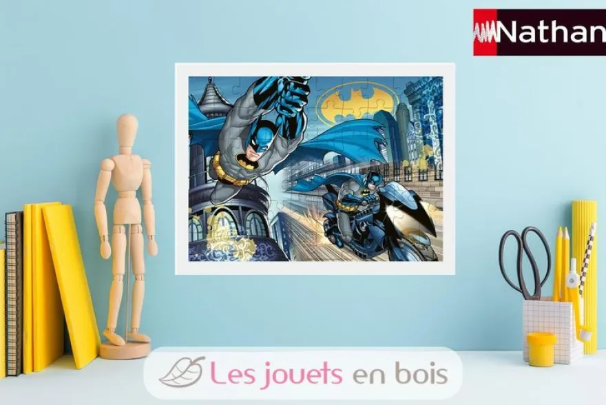 Puzzle Batman le chevalier noir 60 pcs - Nathan
