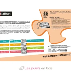 Puzzle Bienvenue au centre équestre 60 pcs - Nathan