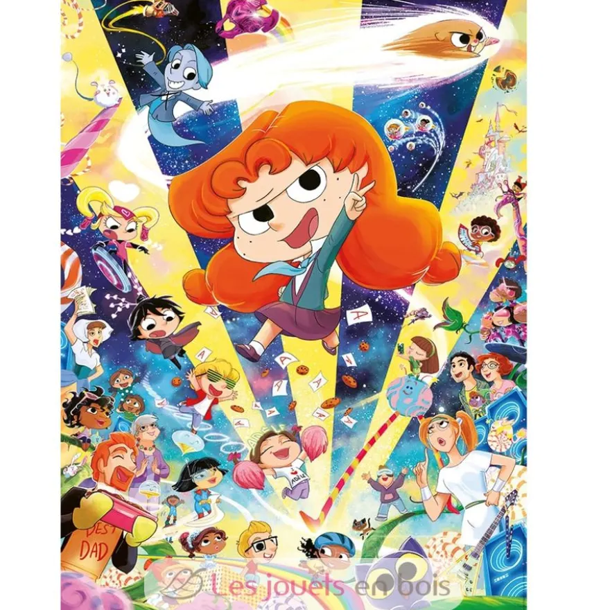 Puzzle Bizarres Mortelle Adèle 500 pièces - Nathan