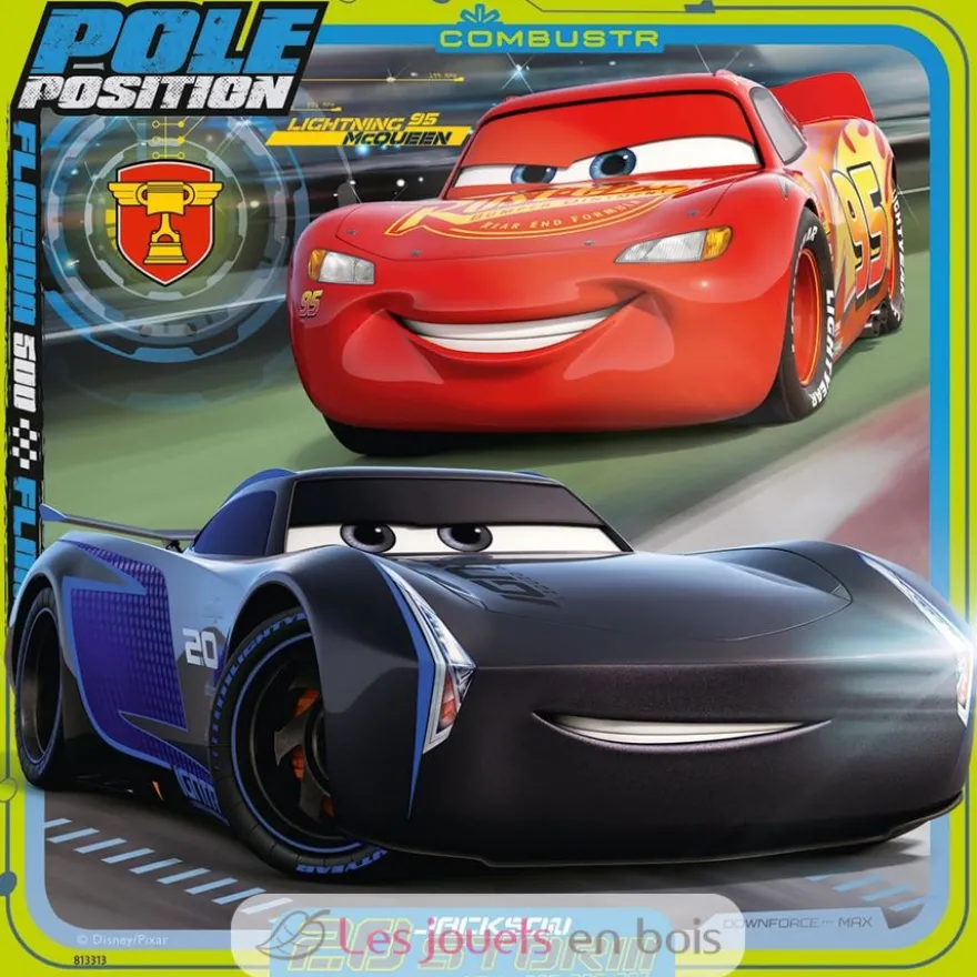 Puzzle Cars Les légendes de la route 3x49 pcs - Puzzle enfant - Dès 5 ans - Ravensburger