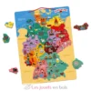 Puzzle carte d'Allemagne magnétique - Janod