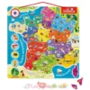 Puzzle carte de France magnétique - Janod