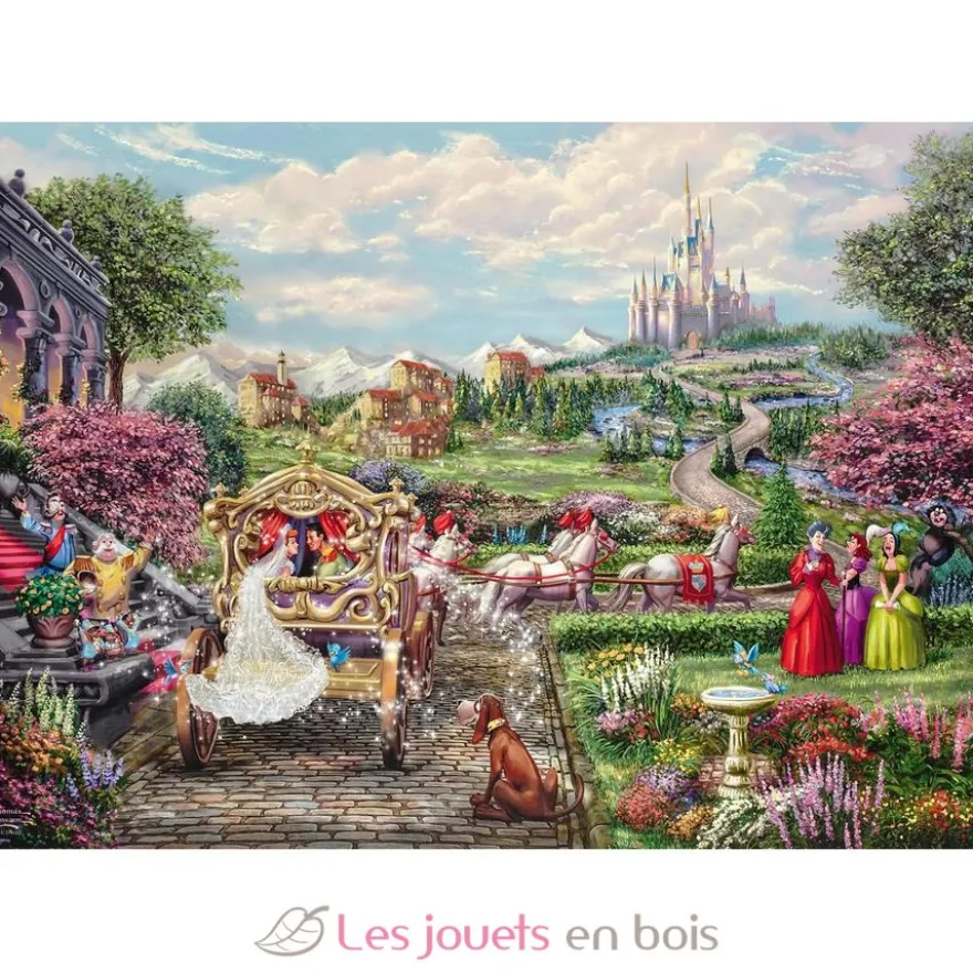 Puzzle Cendrillon conte de fées 1000 pcs - Schmidt Spiele