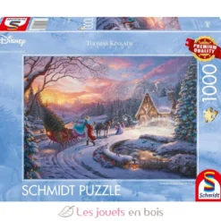 Puzzle Cendrillon ramène le sapin 1000 pcs - Schmidt Spiele