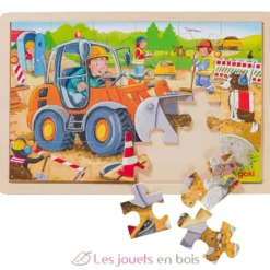 Puzzle chantier 24 pcs - Goki