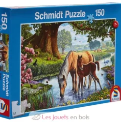 Puzzle Chevaux dans le ruisseau 150 pcs - Schmidt Spiele