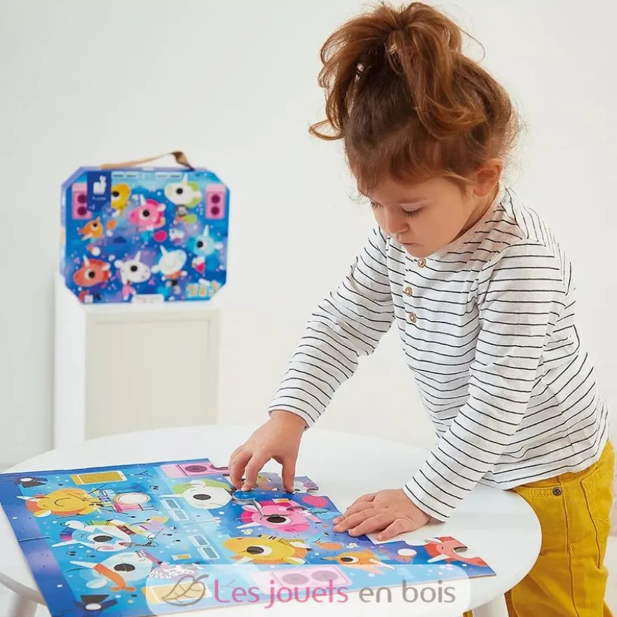 Puzzle Concert Rock Licornes 24 pcs - Janod