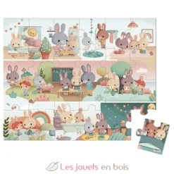 Puzzle Concert Rock Licornes 24 pcs - Janod