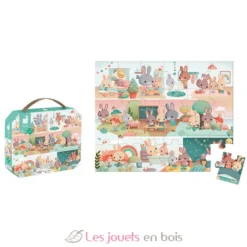 Puzzle Concert Rock Licornes 24 pcs - Janod