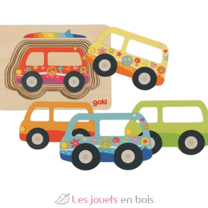 Puzzle à couches Van - Goki