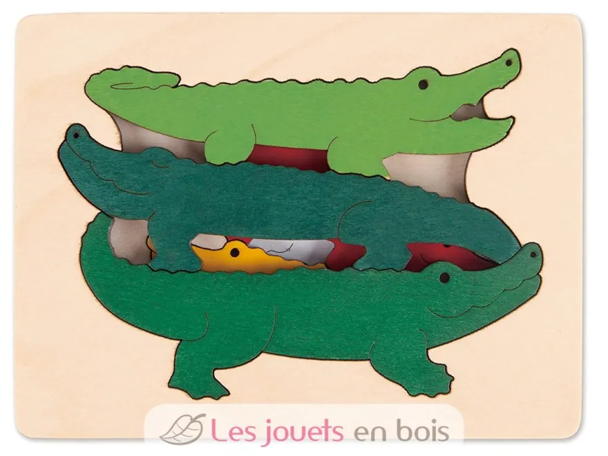 Puzzle - Crocodiles - Hape Toys