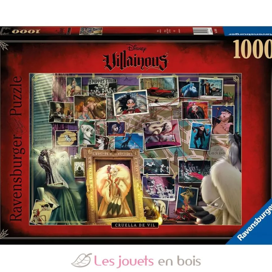 Puzzle Cruella d'Enfer 1000 Pcs - Ravensburger
