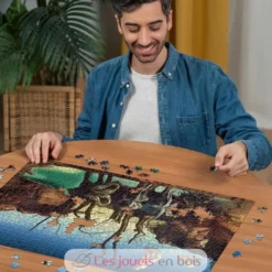 Puzzle Cygnes se reflétant en éléphants 1000 pcs - Ravensburger