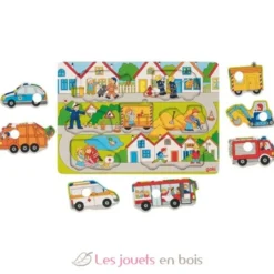 Puzzle Dans la rue - Goki