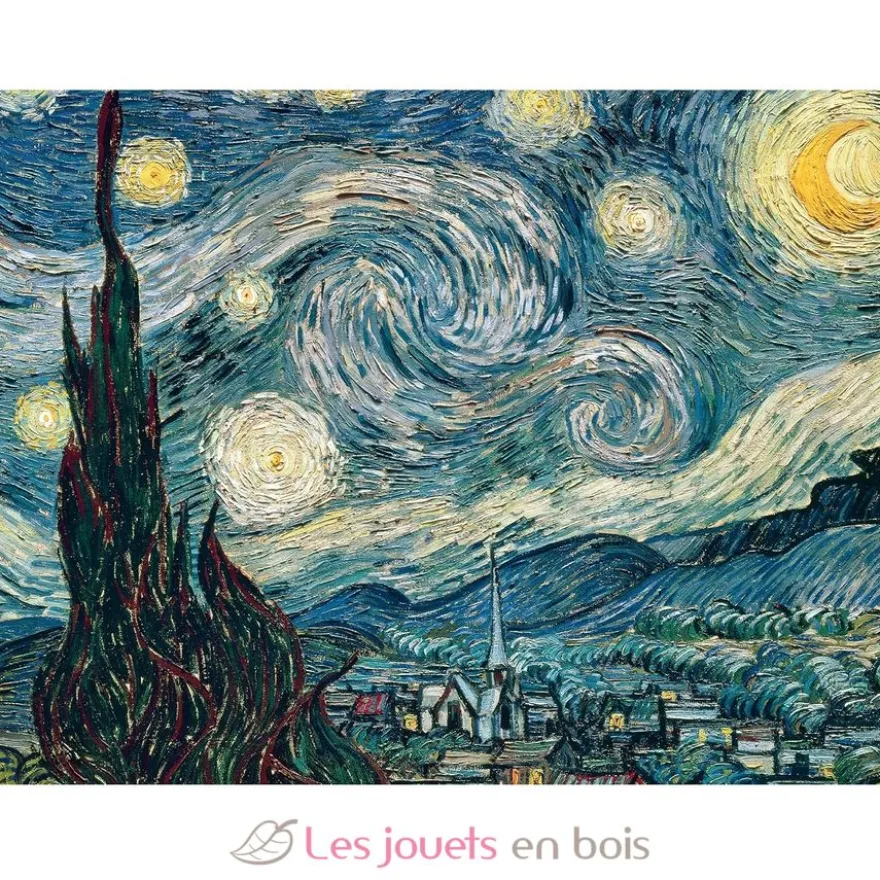 Puzzle d'art 1500 pièces - La Nuit étoilée de Van Gogh - Ravensburger