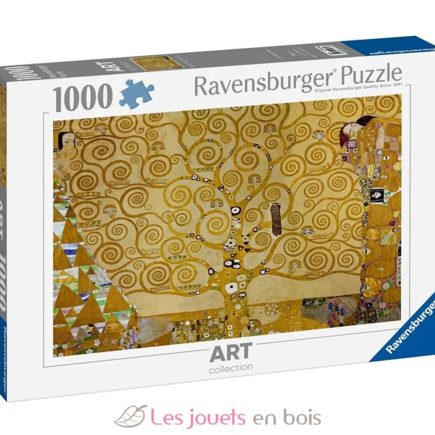 Puzzle d'art 1000 pièces - L’Arbre de Vie de Gustav Klimt - Ravensburger