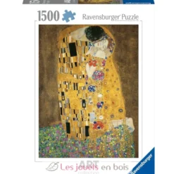 Puzzle d'art 1500 pièces - Le baiser de Gustav Klimt - Ravensburger