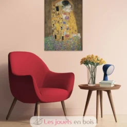 Puzzle d'art 1500 pièces - Le baiser de Gustav Klimt - Ravensburger
