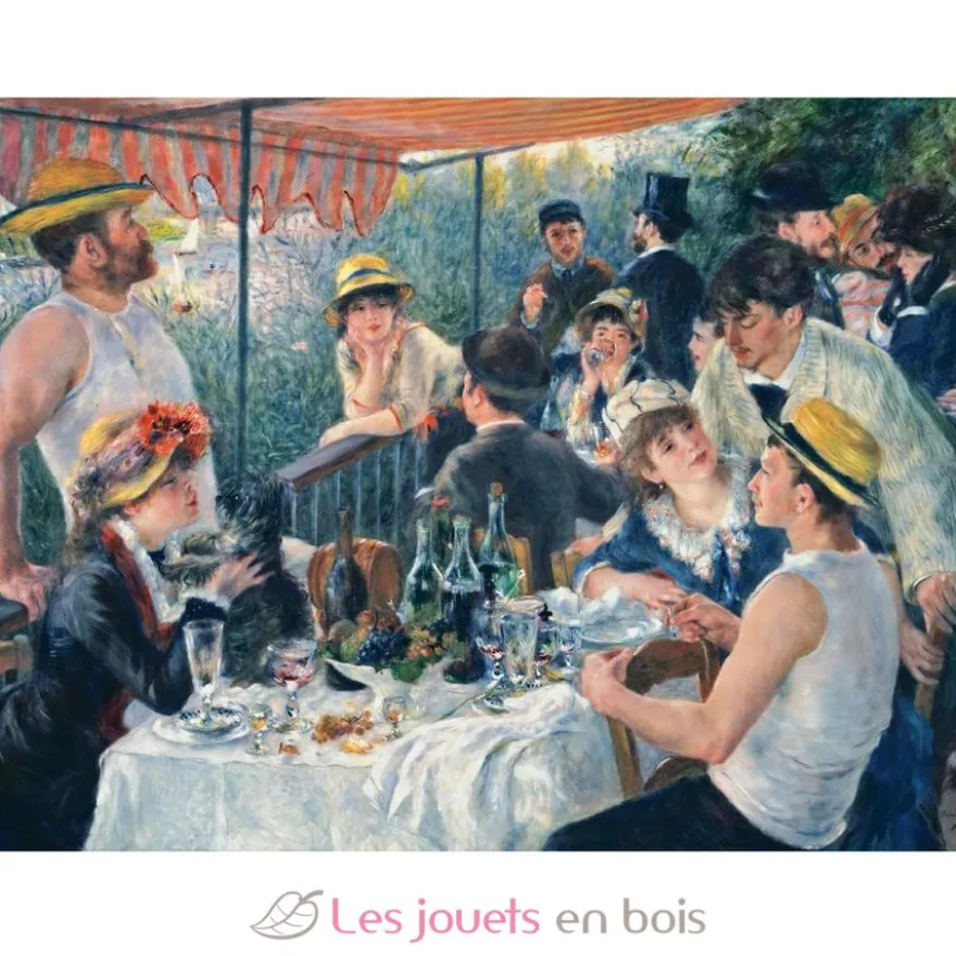 Puzzle d'art 1500 pièces - Le Déjeuner des Canotiers d'Auguste Renoir - Ravensburger