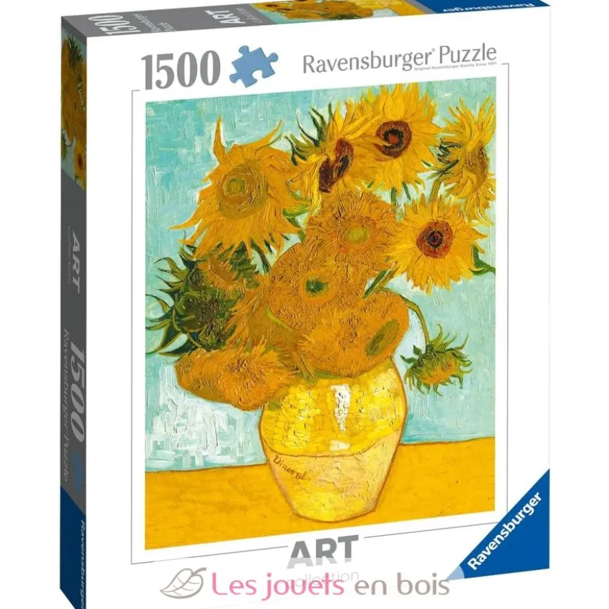 Puzzle d'art 1500 pièces - Les Tournesols de Vincent Van Gogh - Ravensburger