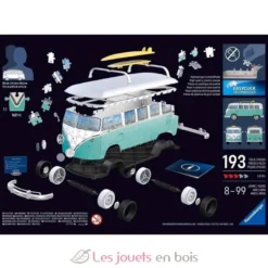 Puzzle 3D Combi T1 Volkswagen Chrome 162 pièces - Ravensburger
