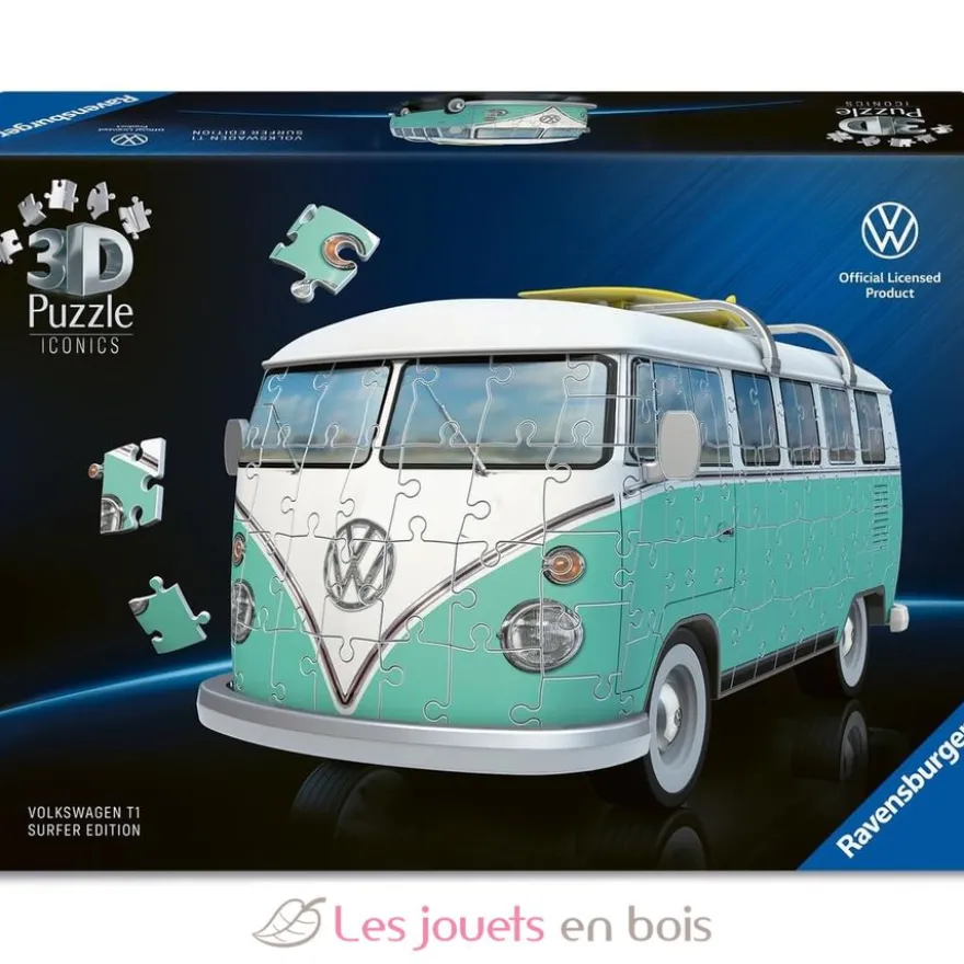 Puzzle 3D Combi T1 Volkswagen 162 pcs - Ravensburger