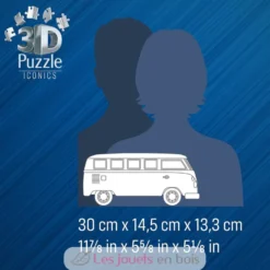 Puzzle 3D Combi T1 Volkswagen 162 pcs - Ravensburger