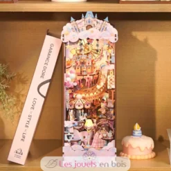 Puzzle 3D Doux rêve en bois - Book Nook - Tonecheer