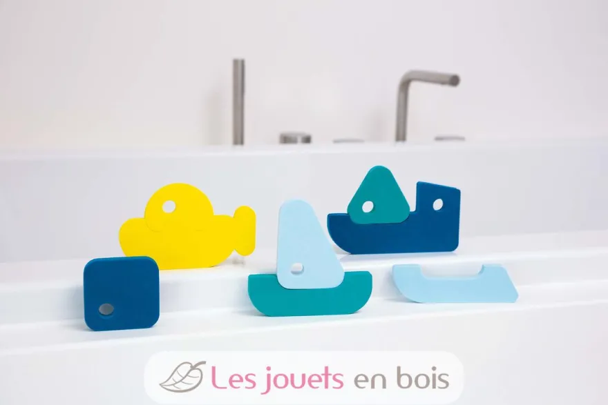 Puzzle de bain - Bateaux - Quut