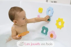 Puzzle de bain - Fleurs - Quut