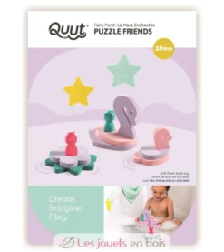 Puzzle de bain La mare enchantée - Quut