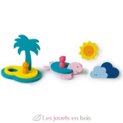 Puzzle de bain - L'île aux trésors - Quut