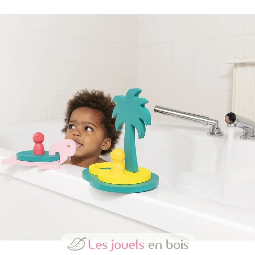 Puzzle de bain - L'île aux trésors - Quut