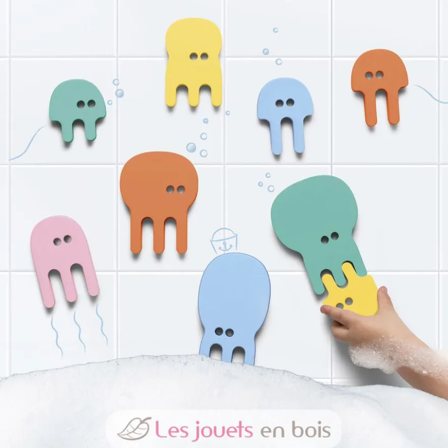 Puzzle de bain - Méduses - Quut