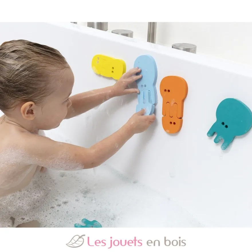 Puzzle de bain - Méduses - Quut