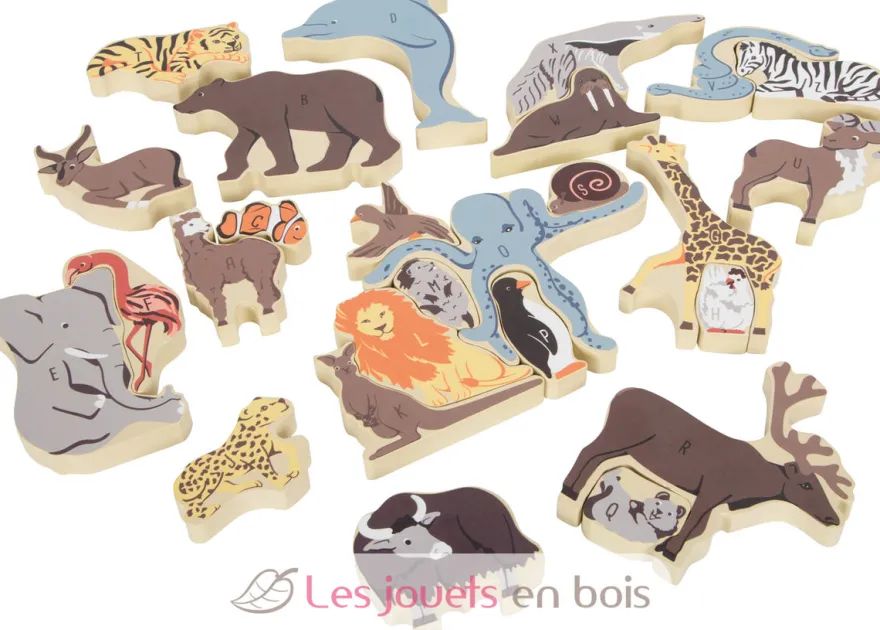 Puzzle de lettres Animaux - Small Foot company
