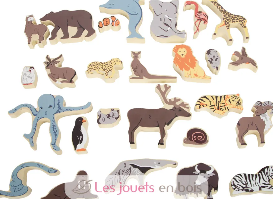 Puzzle de lettres Animaux - Small Foot company