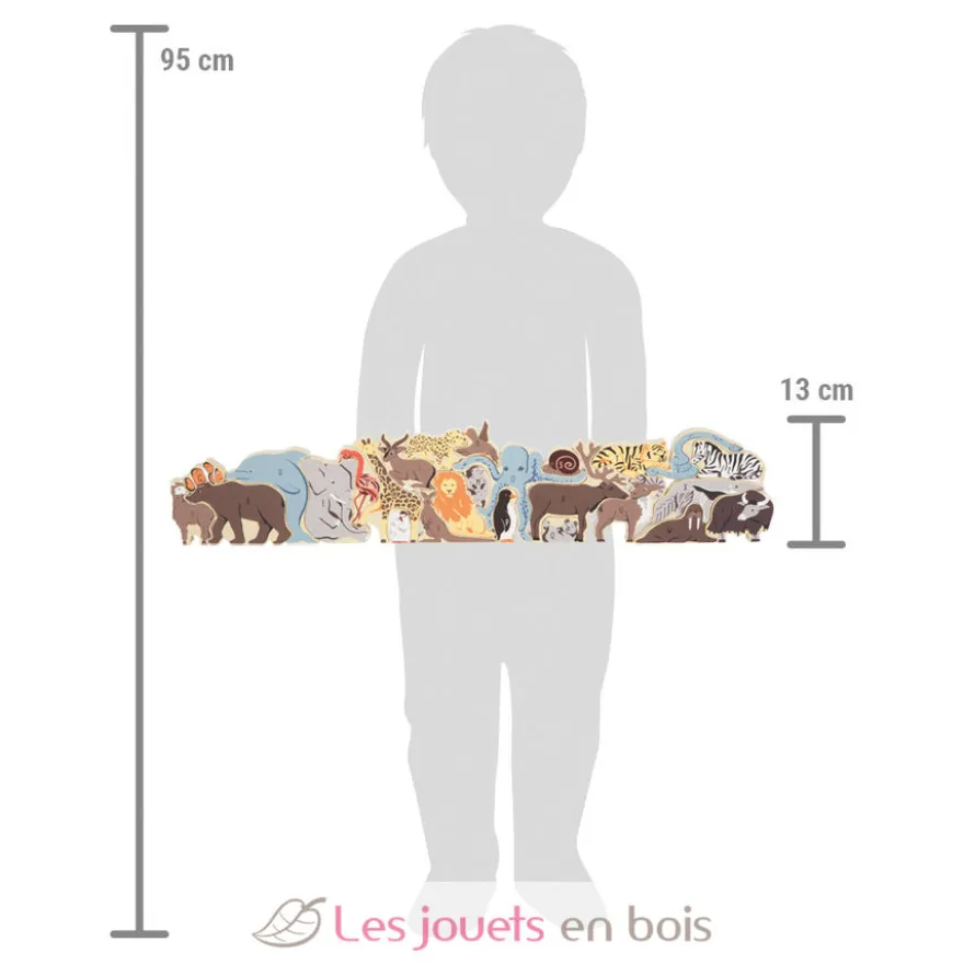 Puzzle de lettres Animaux - Small Foot company