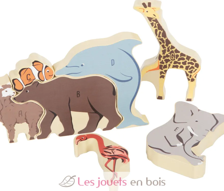 Puzzle de lettres Animaux - Small Foot company