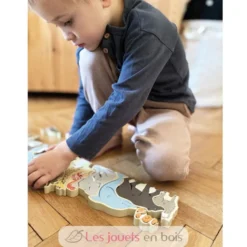 Puzzle de lettres Animaux - Small Foot company