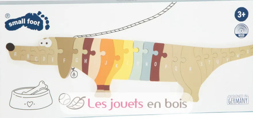 Puzzle de lettres Chien - Small Foot company