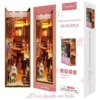 Puzzle 3D Epicerie Japonaise en bois - Book Nook - Tonecheer