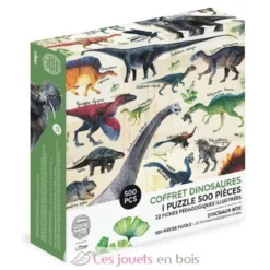 Puzzle dinosaures 500 pièces - Vilac