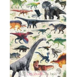 Puzzle dinosaures 500 pièces - Vilac