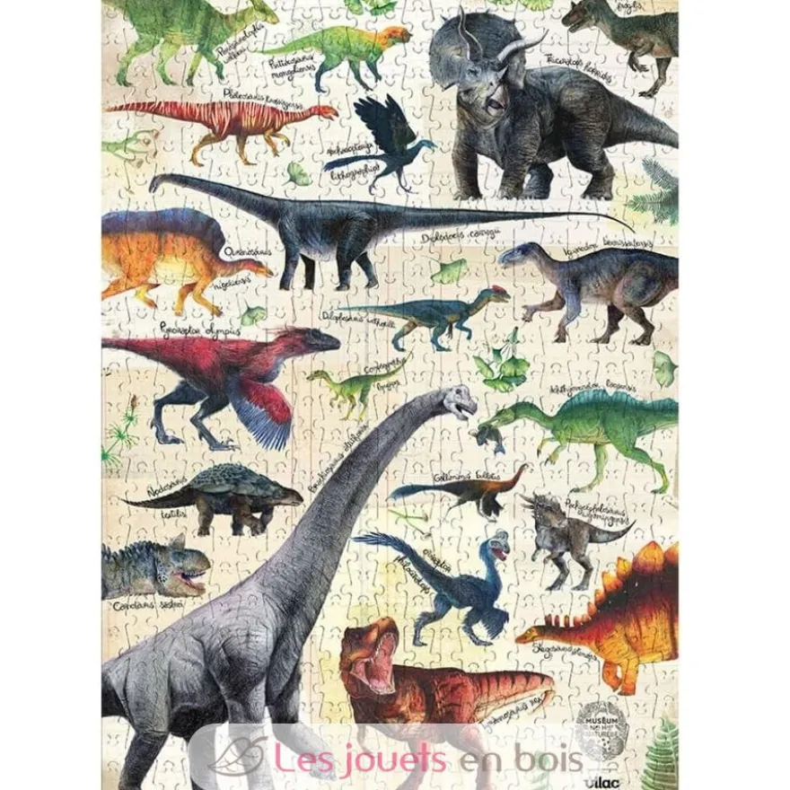 Puzzle dinosaures 500 pièces - Vilac