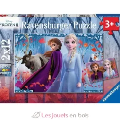 Puzzle Disney La Reine des Neiges 2x12 pcs - Ravensburger